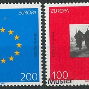 60817 - GERMANY - STAMP with MUSTER overprint 1995 - SPECIMEN - EUROPA war