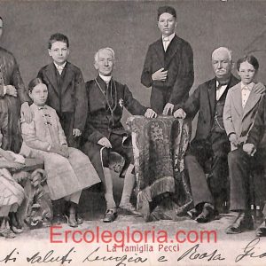 ad7541 - CARTOLINA D'EPOCA - Roma Città - La Famiglia Pecci