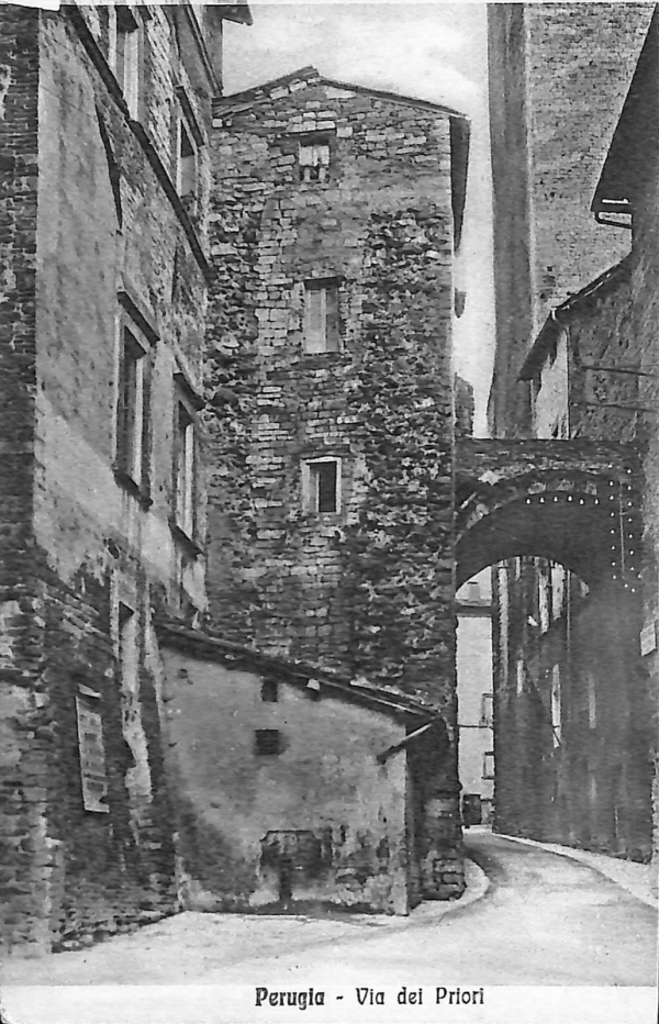 aa9997 - CARTOLINA  D'EPOCA - Perugia Città  - Via dei Priori