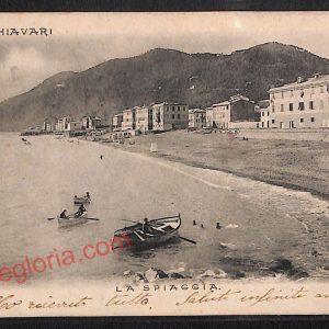 ag1205 - CARTOLINA D'EPOCA - Genova Provincia - Chiavari