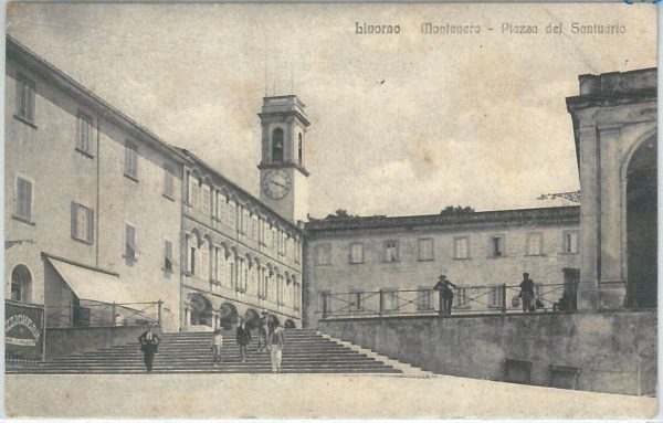 73429  - CARTOLINA d'Epoca: LIVORNO Città -  SANTUARIO MONTENERO 1918