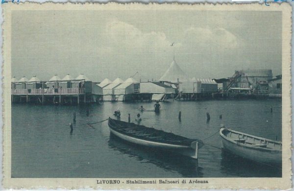 73448  - CARTOLINA d'Epoca: LIVORNO Città -  Stabilimenti ARDENZA