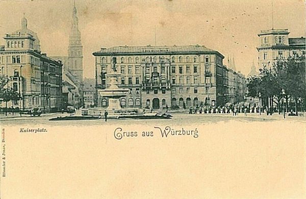 11857 - Ansichtskarten VINTAGE POSTCARD - Deutschland GERMANY - WUTZBURG