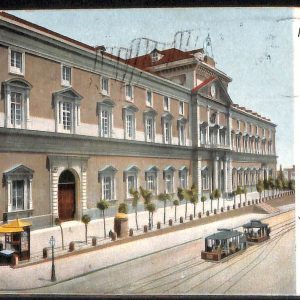 ab7942 - CARTOLINA  D'EPOCA - Napoli Città - Museo Nazionale  1902