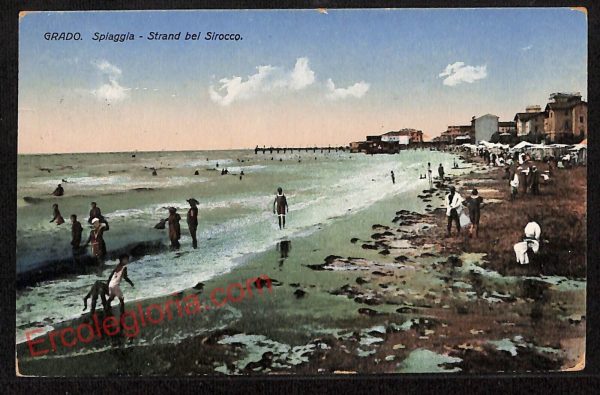 ag1817 - CARTOLINA D'EPOCA - Gorizia Provincia - Grado  1921