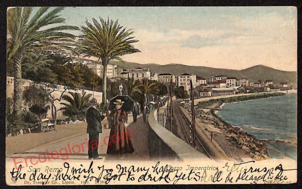ag4817 - CARTOLINA D'EPOCA - Imperia Provincia - Sanremo