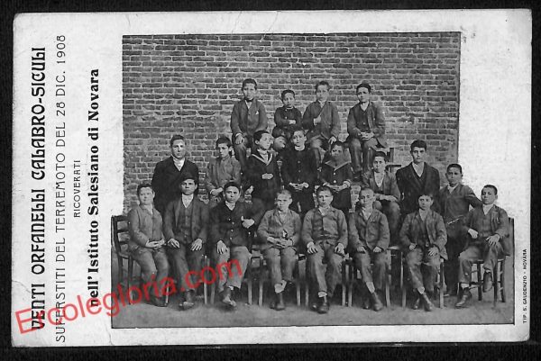 ah3950 - CARTOLINA D'EPOCA - Novara Città - Istituto Salesiano adi Novara