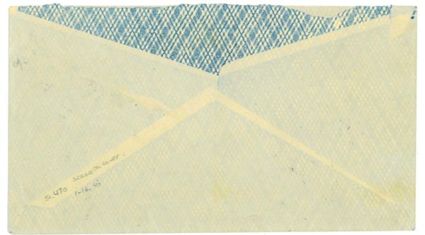P4077 - ARGENTINA. 16.1.1940 1,18 PESOS FONOPOSTAL, SINGLE STAMP ON AIR MAIL - immagine 2