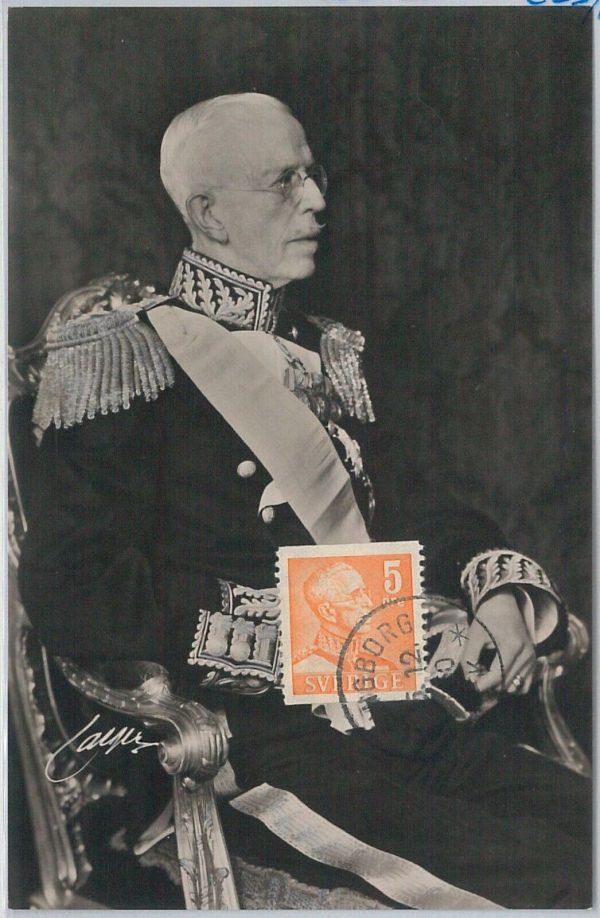 51471   - SWEDEN -  POSTAL HISTORY: MAXIMUM CARD - 1960  ROYALTY