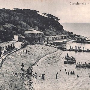 ac8202 - CARTOLINA D'EPOCA - Livorno Provincia - Quercianella