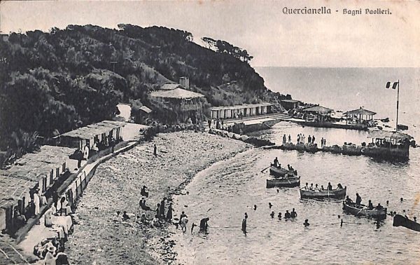 ac8202 - CARTOLINA D'EPOCA - Livorno Provincia - Quercianella
