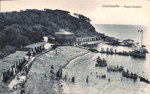 ac8203 - CARTOLINA D'EPOCA - Livorno Provincia - Quercianella