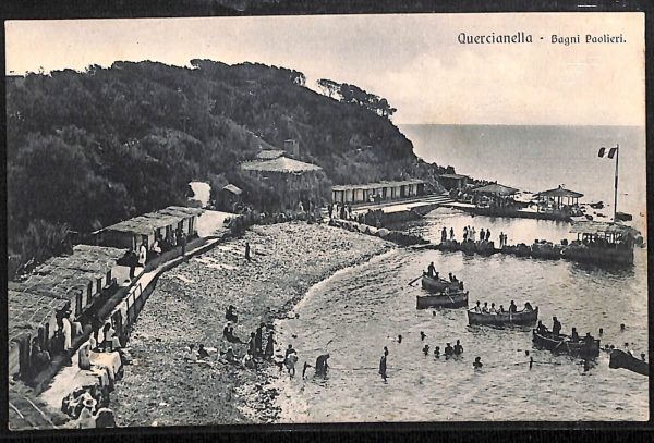 ac8204 - CARTOLINA D'EPOCA - Livorno Provincia - Quercianella