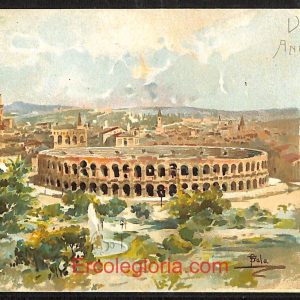 ae2874 - CARTOLINA  D'EPOCA - Verona Città - Anfiteatro