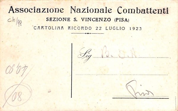 ac8237 - CARTOLINA D'EPOCA - Livorno Provincia - San Vincenzo - immagine 3
