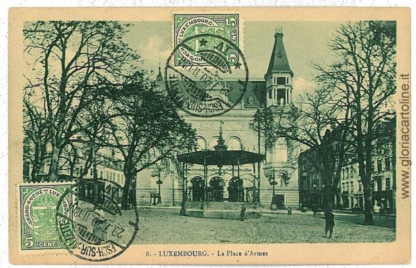 08548  - LUXEMBOURG  - Vintage Postcard CPA - LUXEMBOURG City 1920