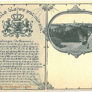 08547 - LUXEMBOURG  - Vintage Postcard CPA - LUXEMBOURG City - NICE!!