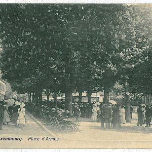 08545 - LUXEMBOURG  - Vintage Postcard CPA - LUXEMBOURG City - 1907