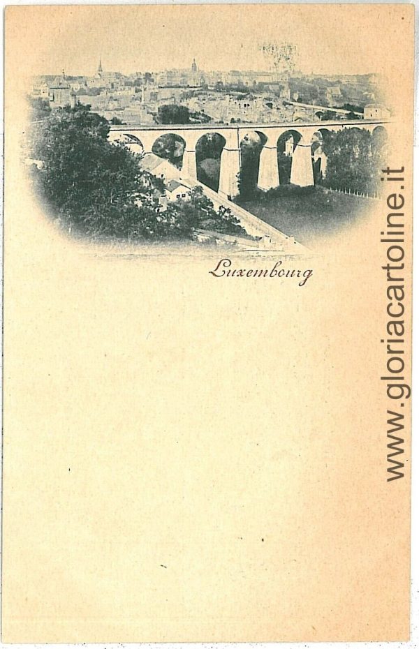 08544 - LUXEMBOURG  - Vintage Postcard CPA - LUXEMBOURG City