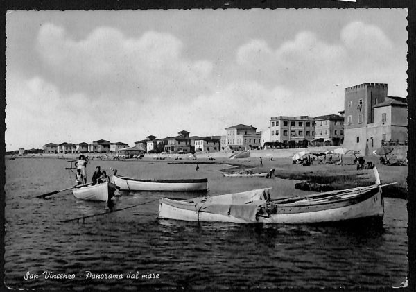 ac8244 - CARTOLINA D'EPOCA - Livorno Provincia - San Vincenzo