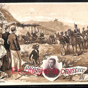 ad7544 - CARTOLINA D'EPOCA - Roma Città - Collegio Militare di ROMA  1910