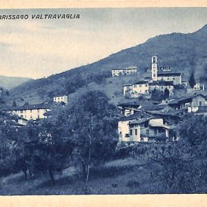 ab4936  -  CARTOLINA  D'EPOCA -  Varese Provincia  :  BRISSAGO VALTRAVAGLIA