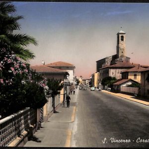 ac8248 - CARTOLINA D'EPOCA - Livorno Provincia - San Vincenzo  1956