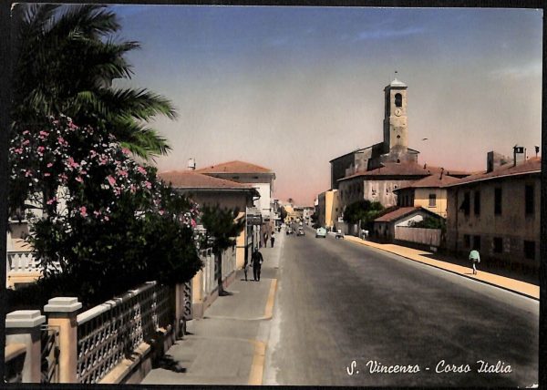 ac8248 - CARTOLINA D'EPOCA - Livorno Provincia - San Vincenzo  1956