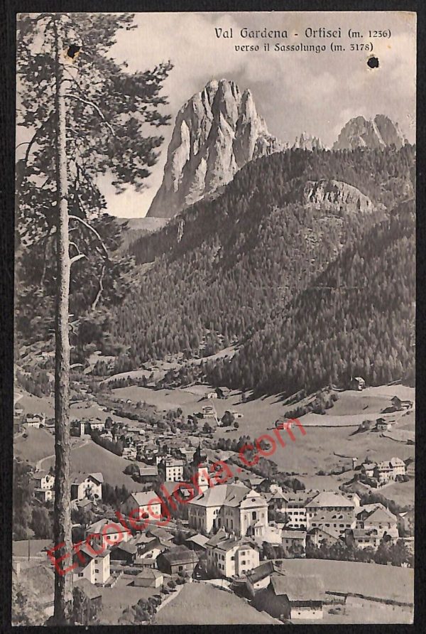 ae3996 - CARTOLINA  D'EPOCA - Bolzano Provincia - Ortisei