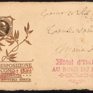 ae5156 - CARTOLINA D'EPOCA - Como Città - Esposizione Como 1899