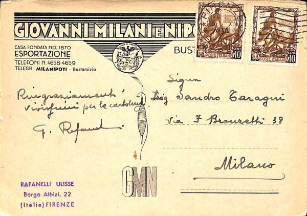 ab4946 -  CARTOLINA  D'EPOCA -  Varese Provincia :  LUIGI GALVANI - immagine 2