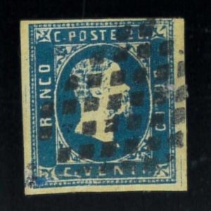 P3759 F - SARDEGNA , NR. 2 , 3 GRANDI MARGINI PIÙ 1 NORMALE, LEGGERA PIEGA
