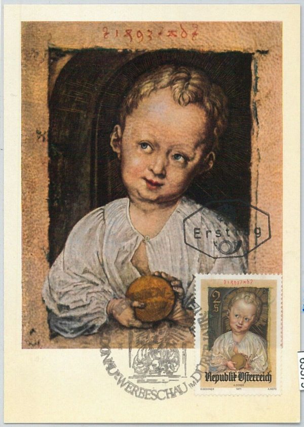 63379 -  AUSTRIA - POSTAL HISTORY: MAXIMUM CARD 1971 -  ART Durer Dürer
