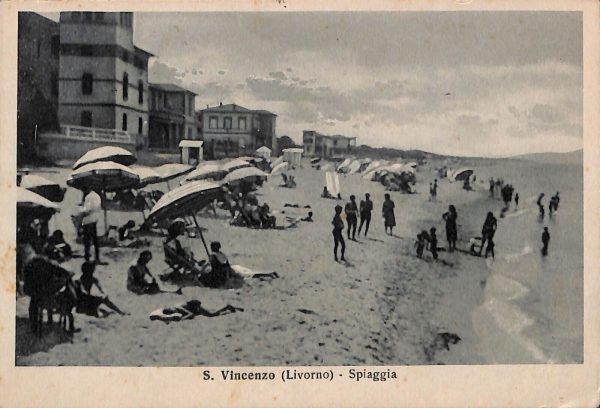 ac8261 - CARTOLINA D'EPOCA - Livorno Provincia - San Vincenzo