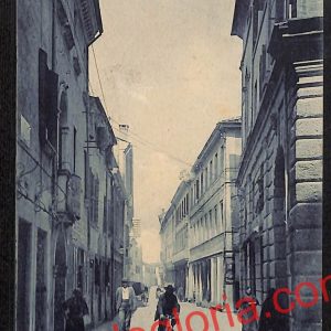 ai1123 - CARTOLINA D'EPOCA - Rovigo Città - Via Angeli