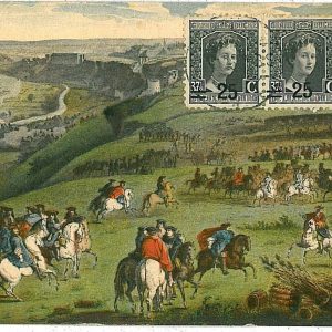 08553  - LUXEMBOURG  - Vintage Postcard  CPA -  Luxemburg Town  ILLUSTRATED