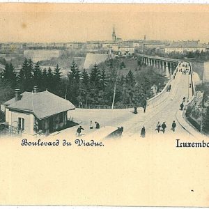 08557  - LUXEMBOURG  - Vintage Postcard  CPA -  Luxemburg Town