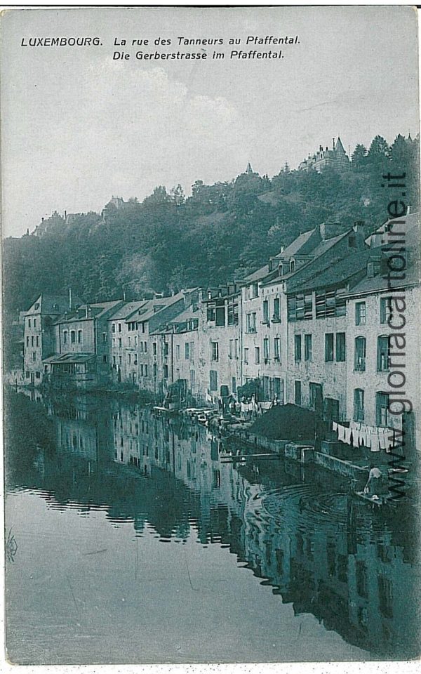 08561  - LUXEMBOURG  - Vintage Postcard  CPA -  Luxemburg Town