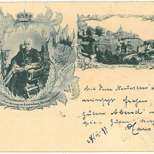 08569 - LUXEMBOURG  - Vintage Postcard  CPA -  Luxemburg  town 1897