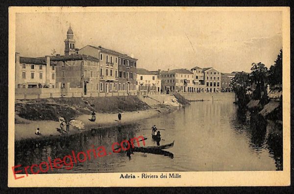 ai1150 - CARTOLINA D'EPOCA - Rovigo Provincia - Adria