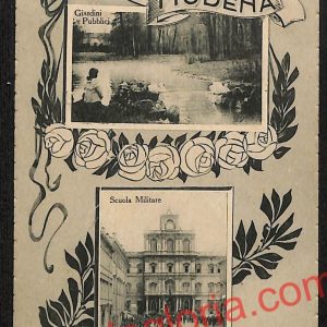 ag9316 - CARTOLINA D'EPOCA - Modena Città - Scuola Militare