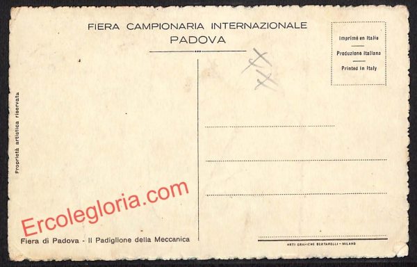 ah4289 - CARTOLINA D'EPOCA - Padova Città - Fiera di Padova - immagine 2