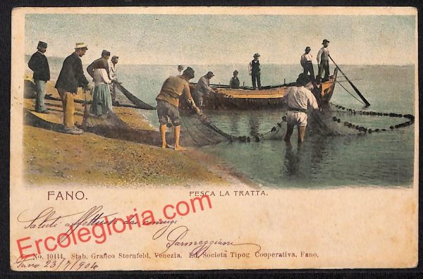 ah6655 - CARTOLINA  D'EPOCA - Pesaro e Urbino Provincia - Fano
