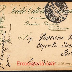 ae2914 - CARTOLINA  D'EPOCA - Verona Città