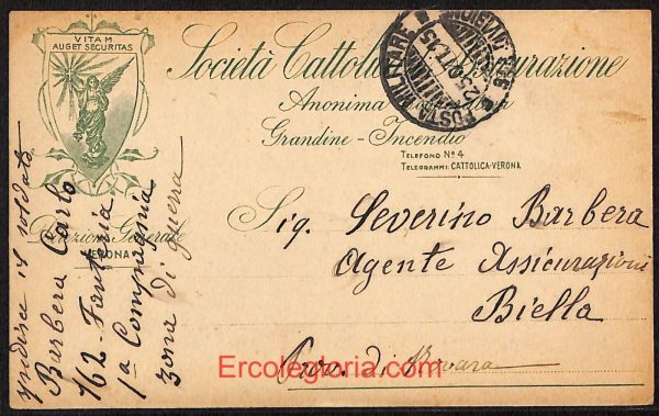 ae2914 - CARTOLINA  D'EPOCA - Verona Città