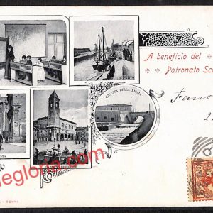 ah6659 - CARTOLINA  D'EPOCA - Pesaro e Urbino Provincia - Fano
