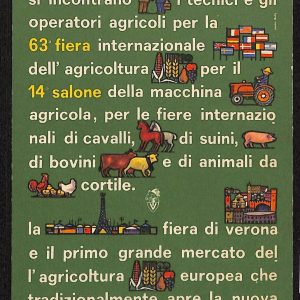 ae2917 - CARTOLINA  D'EPOCA - Verona Città - Riduzioni Ferroviarie