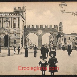 ae2926 - CARTOLINA  D'EPOCA - Verona Città - Portoni Piazza Bra