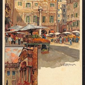 ae2927 - CARTOLINA  D'EPOCA - Verona Città