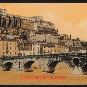 ae2928 - CARTOLINA  D'EPOCA - Verona Città - Ponte Pietra  1916